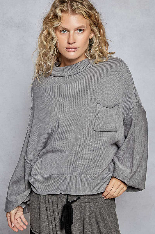 Whisper Grey Sweater