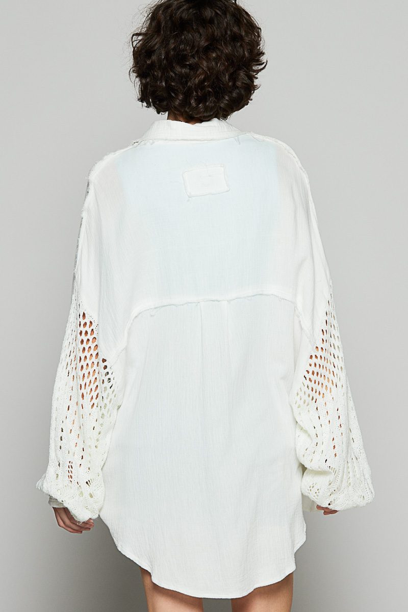 Sweater Sleeved Top