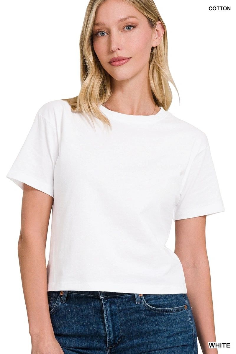 Zenana Crop T-Shirt