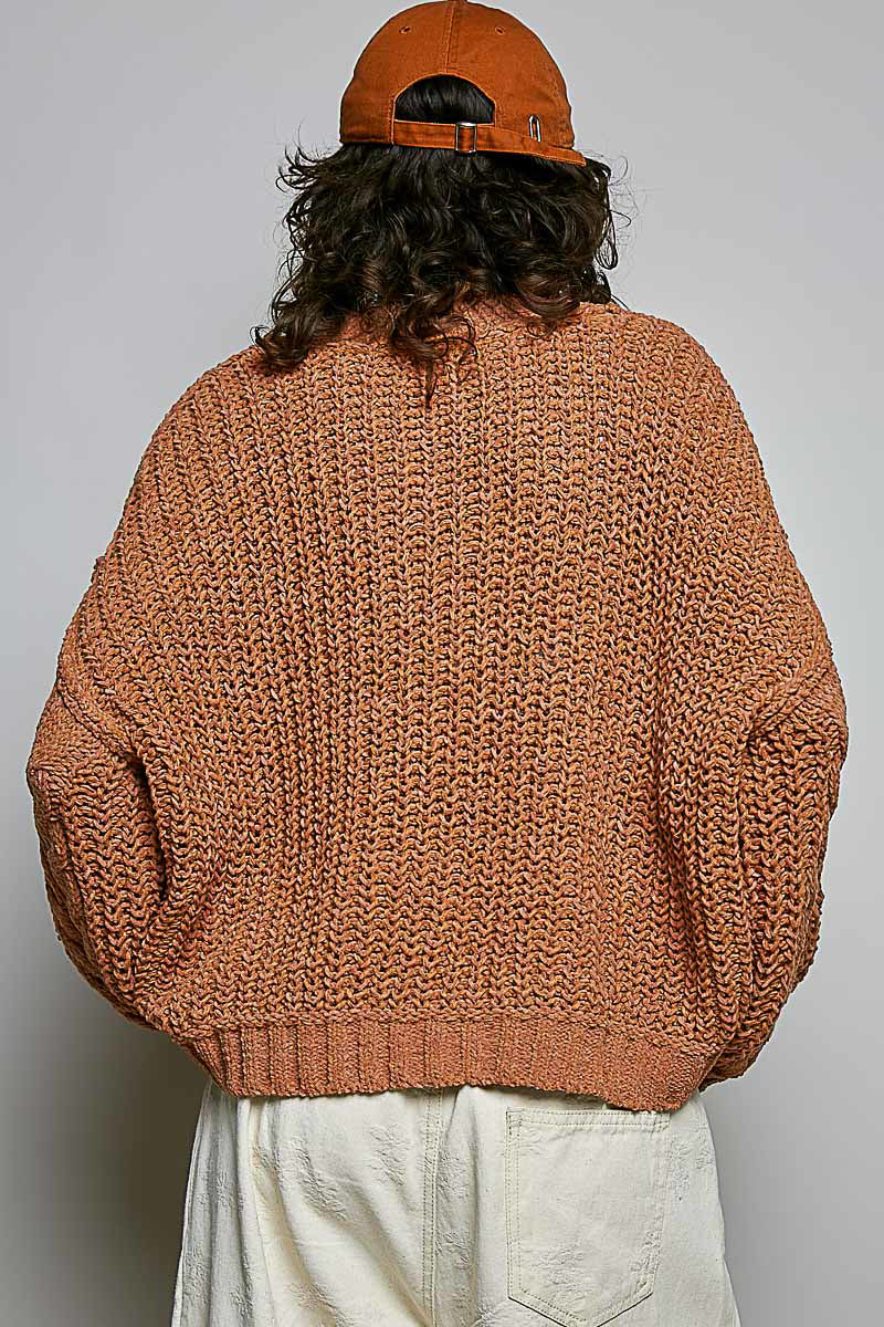 Chunky Sienna Cable Pullover