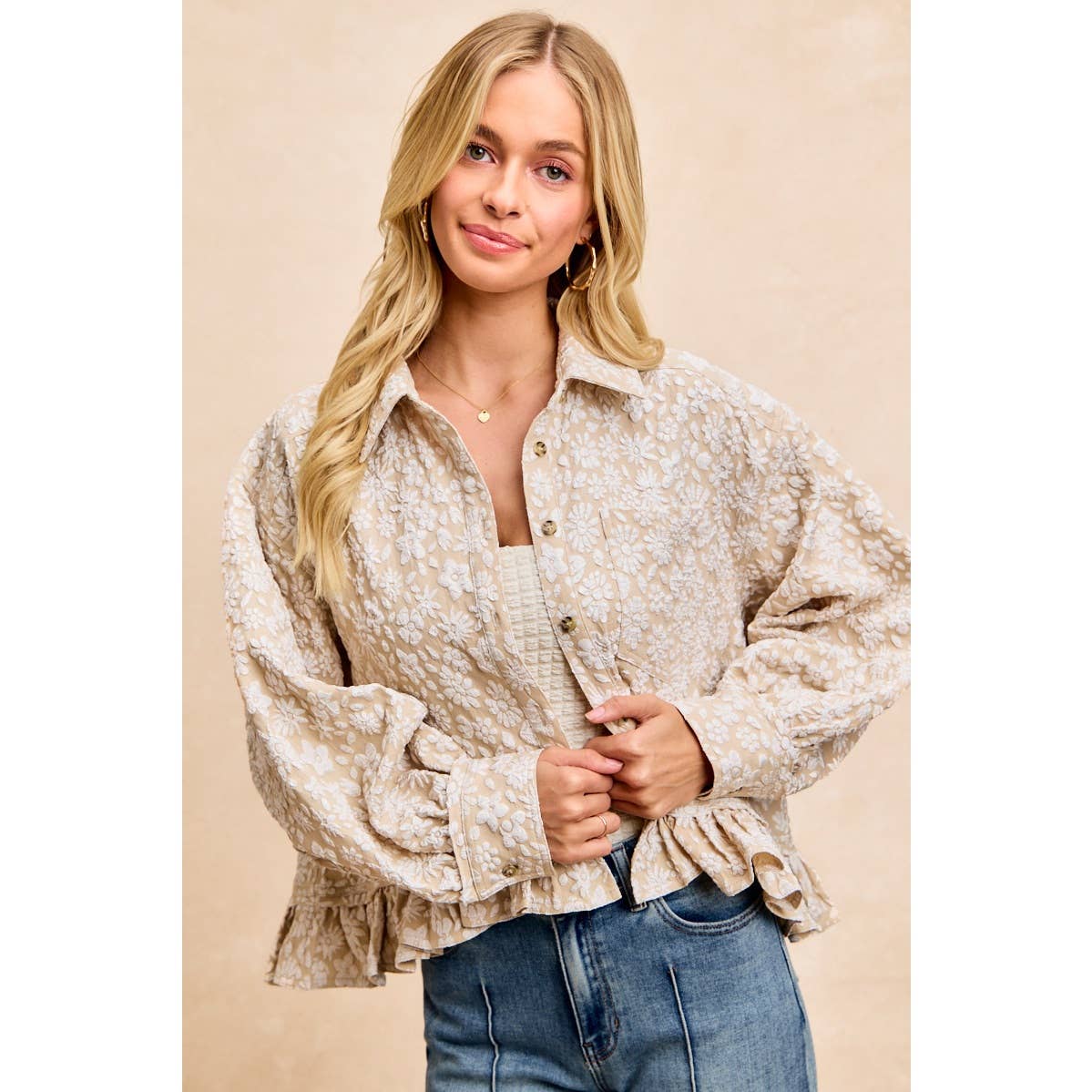 Oatmeal & Wildflower Jacket
