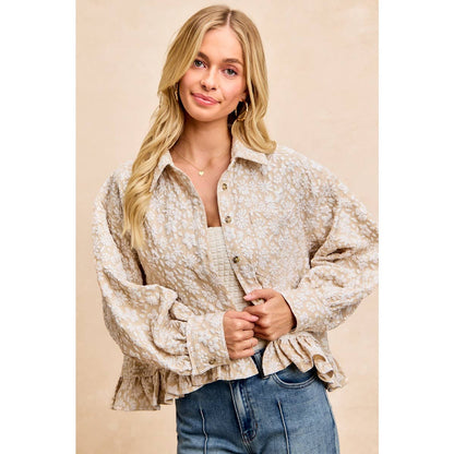 Oatmeal & Wildflower Jacket