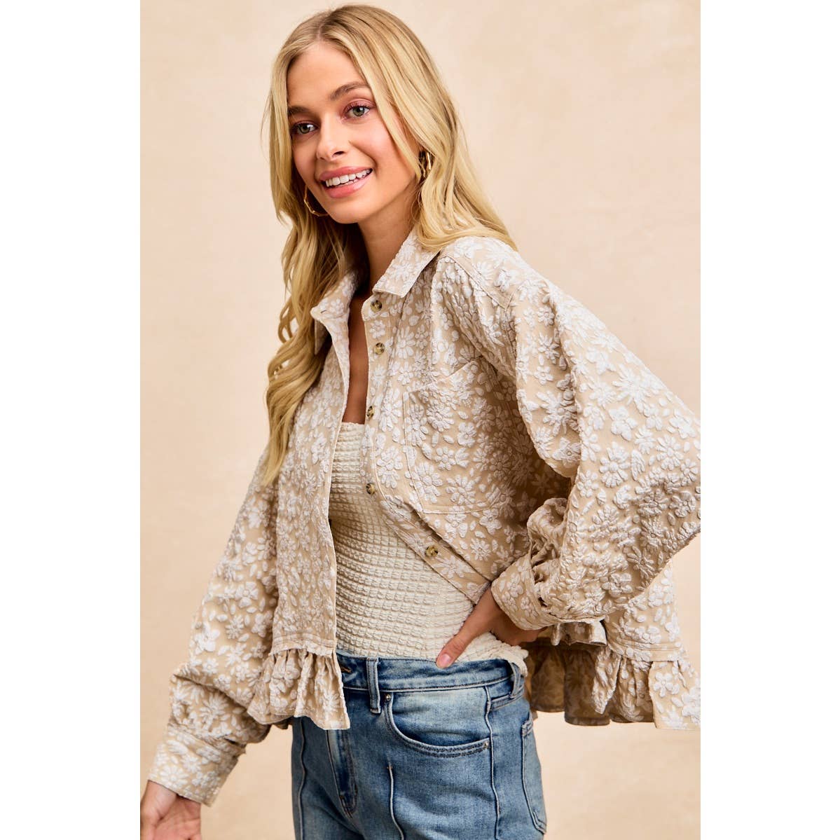 Oatmeal & Wildflower Jacket