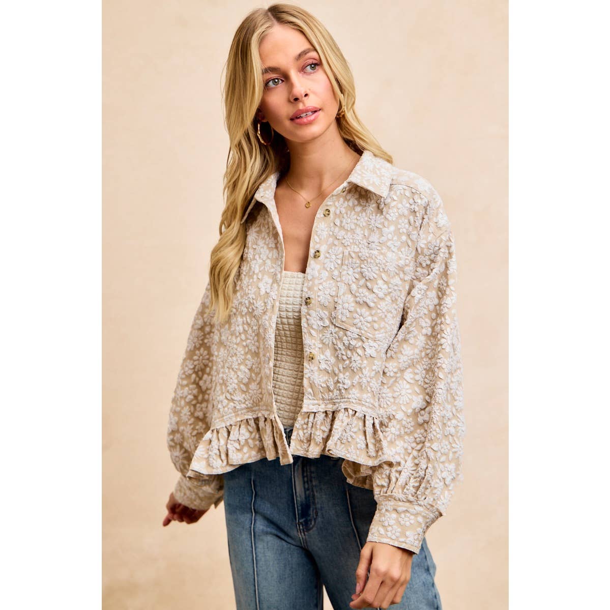 Oatmeal & Wildflower Jacket