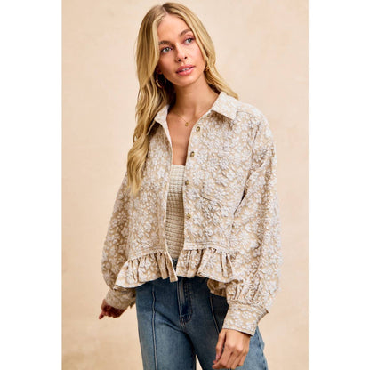 Oatmeal & Wildflower Jacket