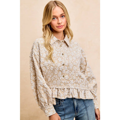 Oatmeal & Wildflower Jacket