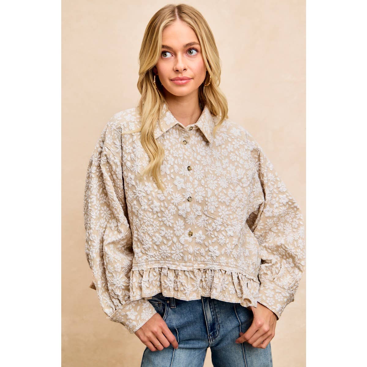 Oatmeal & Wildflower Jacket