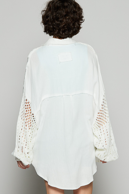Sweater Sleeved Top