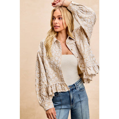 Oatmeal & Wildflower Jacket