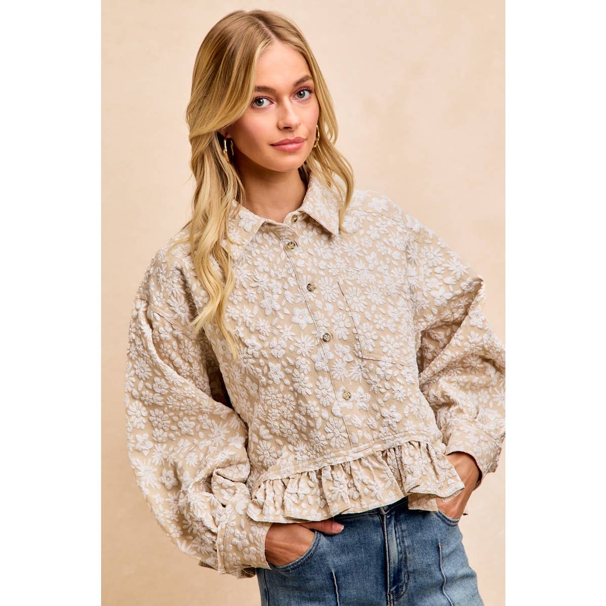 Oatmeal & Wildflower Jacket