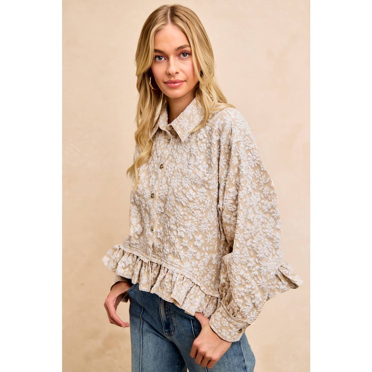 Oatmeal & Wildflower Jacket